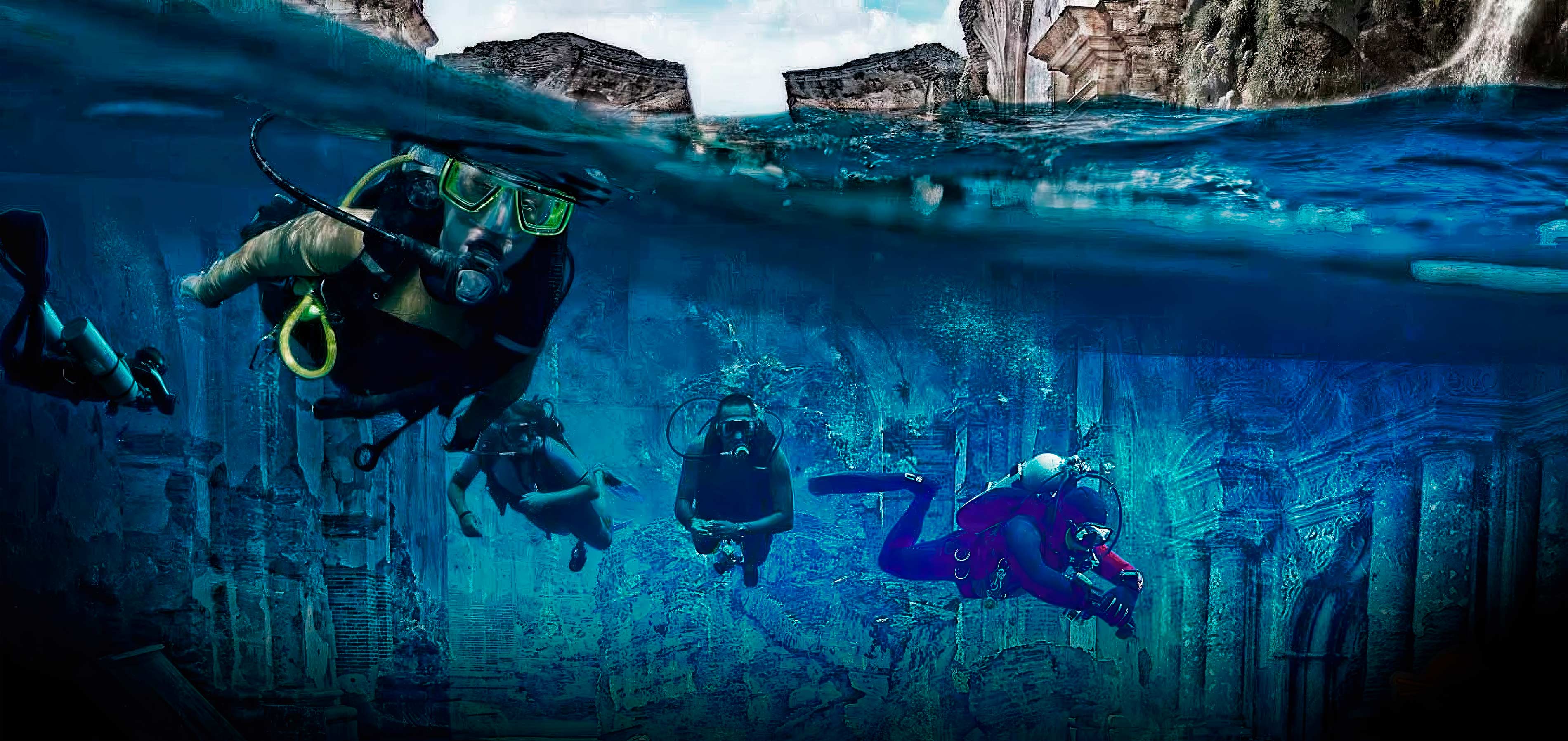 construcción de parques de espeleobuceo parques temáticos de espeleología