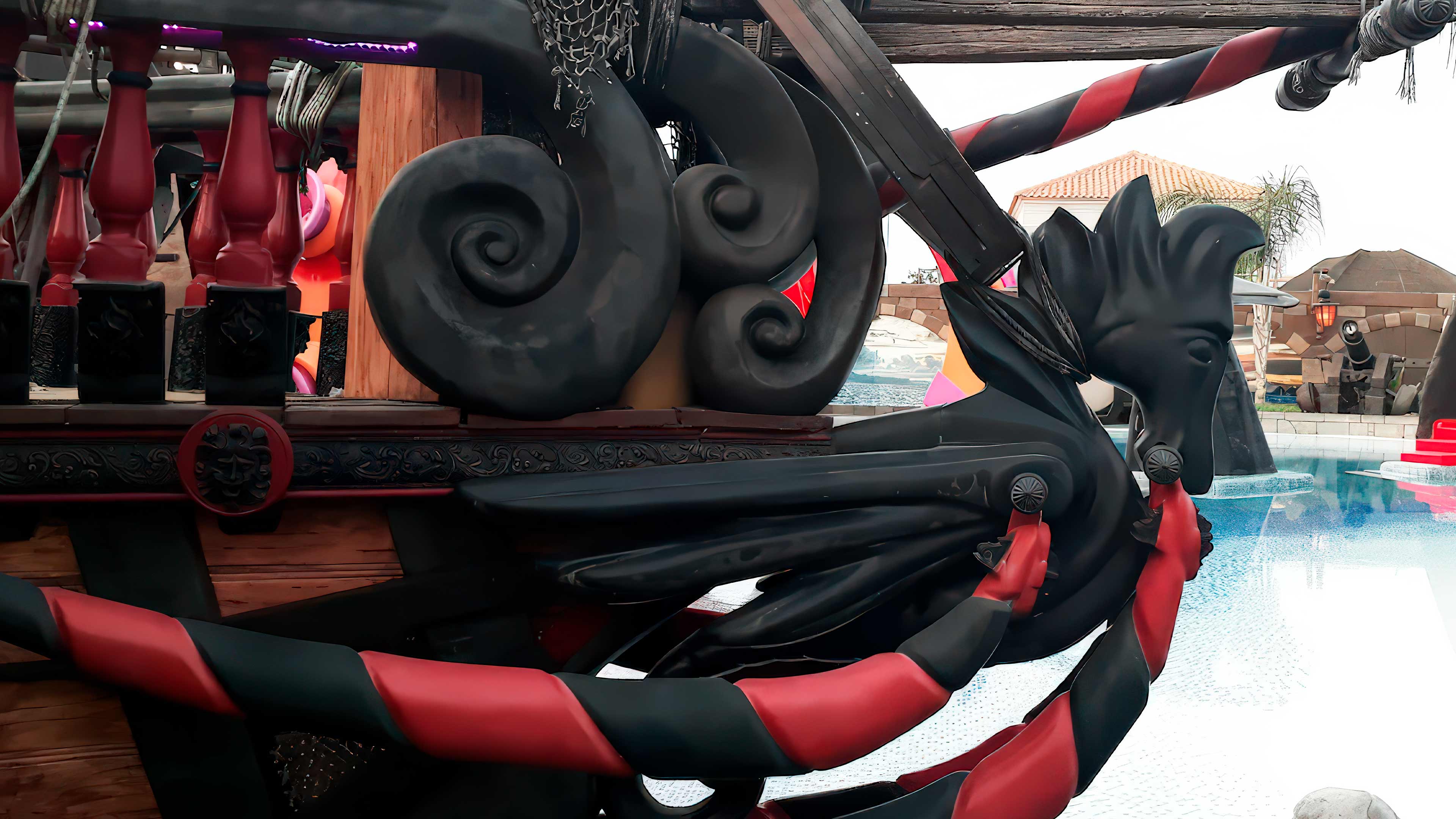 contratar diseño de barco pirata acuático diseño de barco pirata para piscinas