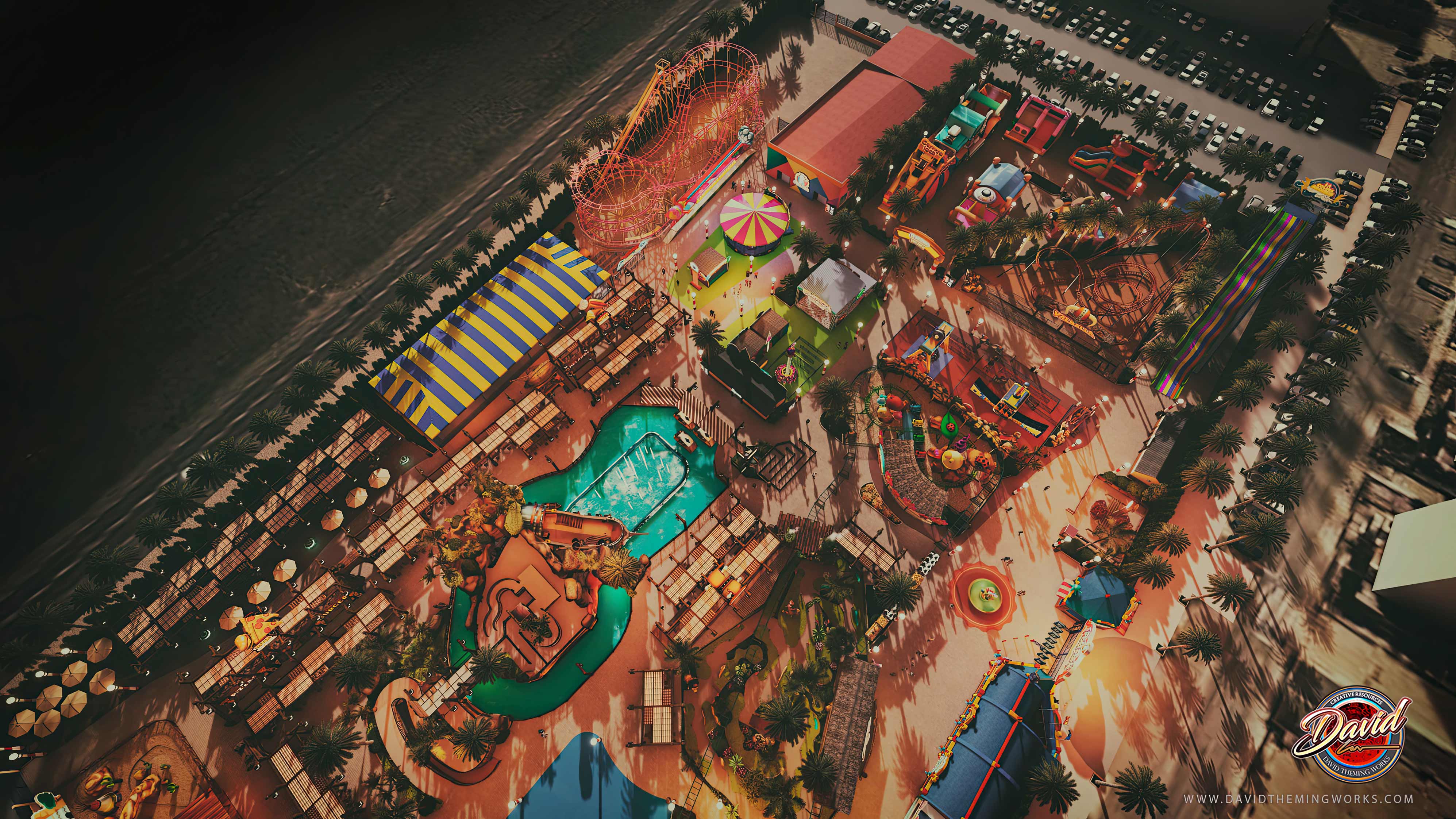 planificación de parques de ocio modernos diseño de parques temáticos